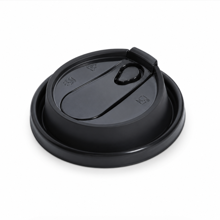 Raised Sip Plastic Lids for Paper Coffee Cups