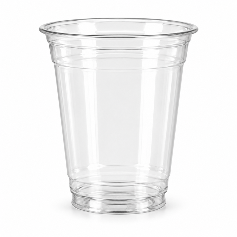 400 ml Clear Plastic Cups – PET, 92 mm Rim