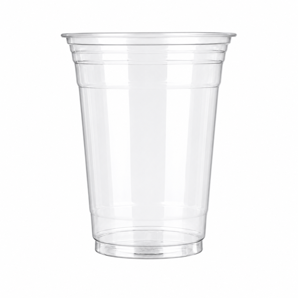 Clear 98 mm PET Cup product reference