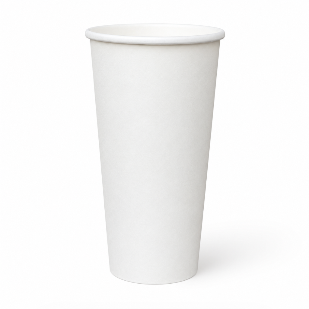 22 oz Single Wall Paper Coffee Cups for Hot Drinks