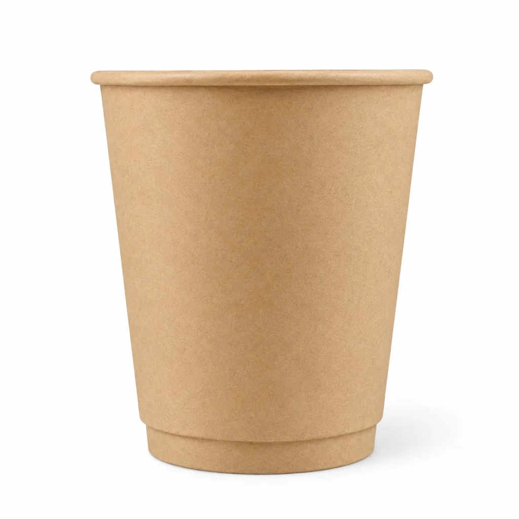 10 oz Kraft Double Wall Paper Cups