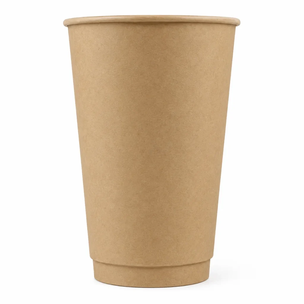 22 oz Kraft Double Wall Paper Cups