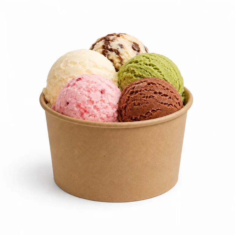 5 oz Kraft Paper Ice Cream Cups