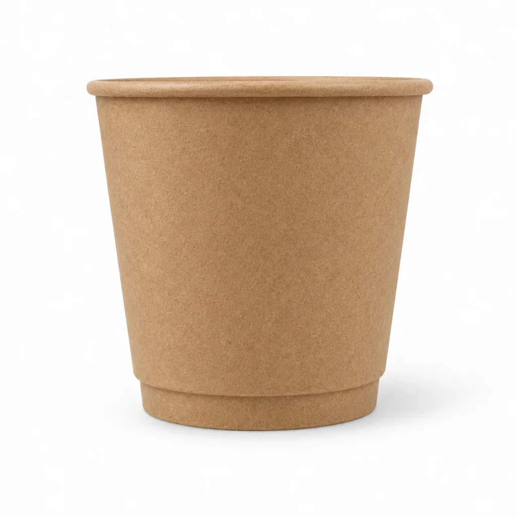 8 oz Kraft Double Wall Paper Cups