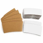 Paper Coffee Cup Sleeves for Single Wall Cups