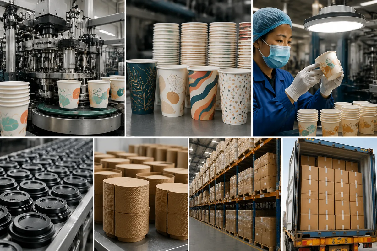 PaperBull custom coffee cup wholesale supply