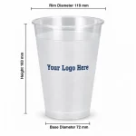 32oz Frosted PP King Cup