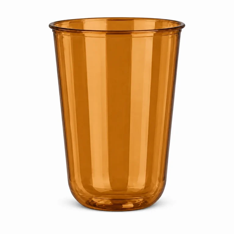 16 oz Amber U-Shape PET Cups