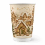 16 oz Christmas Double Wall Paper Cups