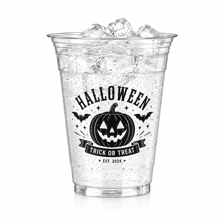 16 oz Halloween Plastic Cups