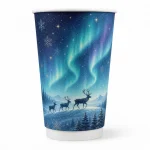 22 oz Christmas Double Wall Paper Cups
