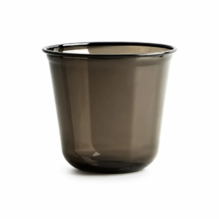 300 ml Small U-Shape Plastic Cups – Smoky Black
