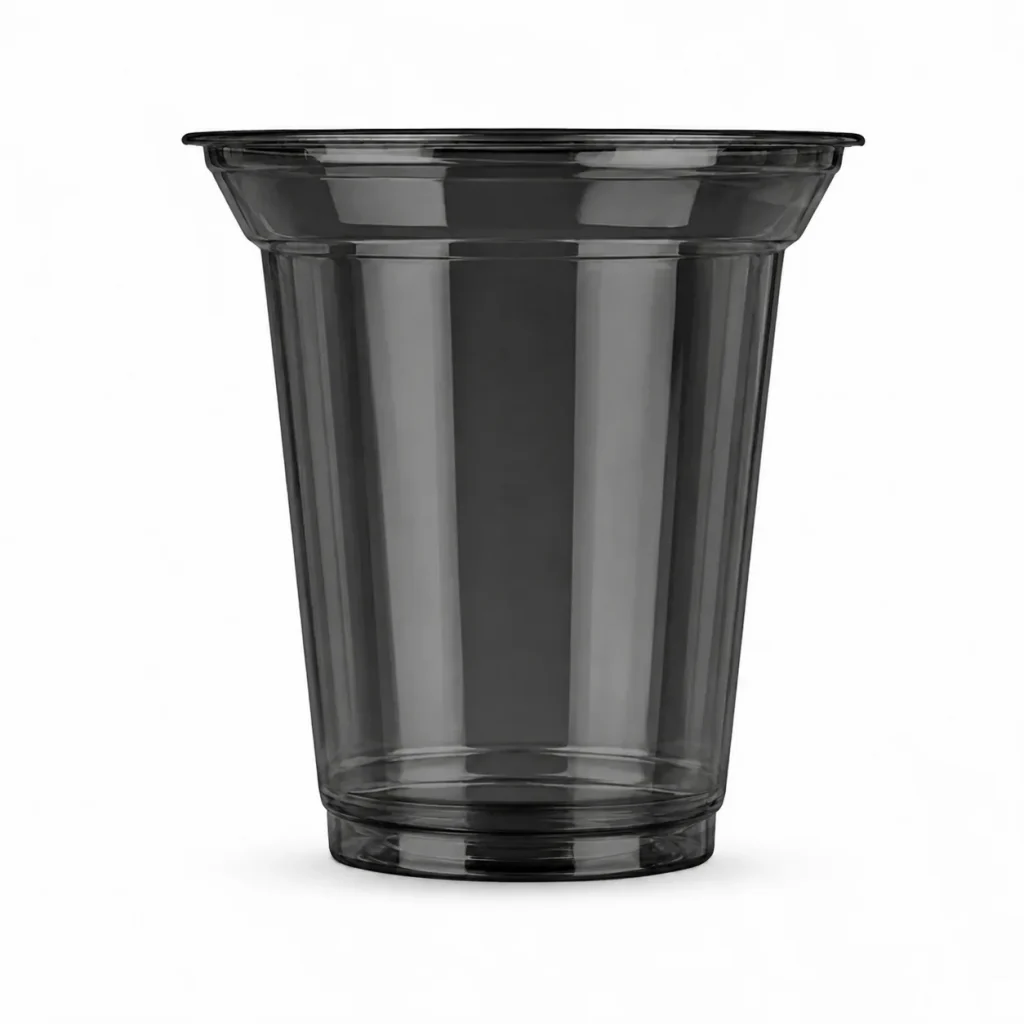 400 ml Black Plastic Cups
