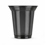 400 ml Black Plastic Cups