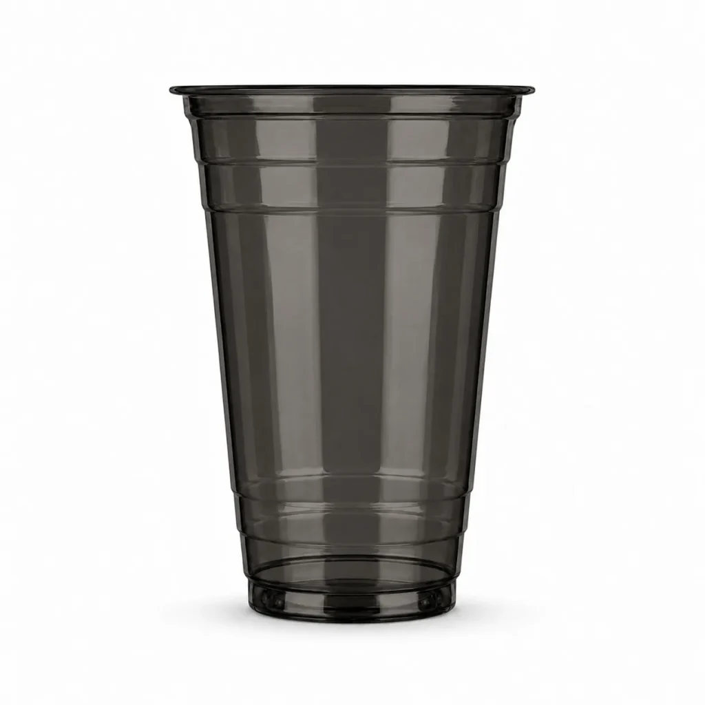 700 ml Black Plastic Cups