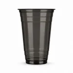 700 ml Black Plastic Cups