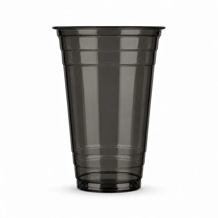 700 ml Black Plastic Cups