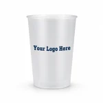 16oz Frosted PP Straight-Sided Cup