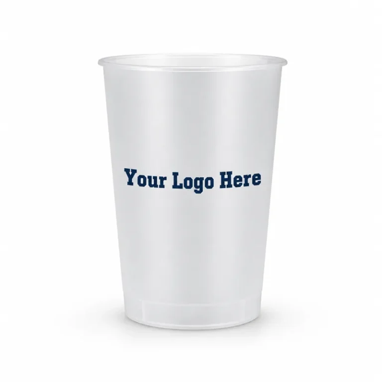 16oz Frosted PP Straight-Sided Cup