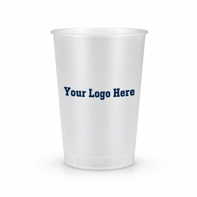 16oz Frosted PP Straight-Sided Cup