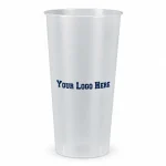 24oz Frosted PP Straight-Sided Cup