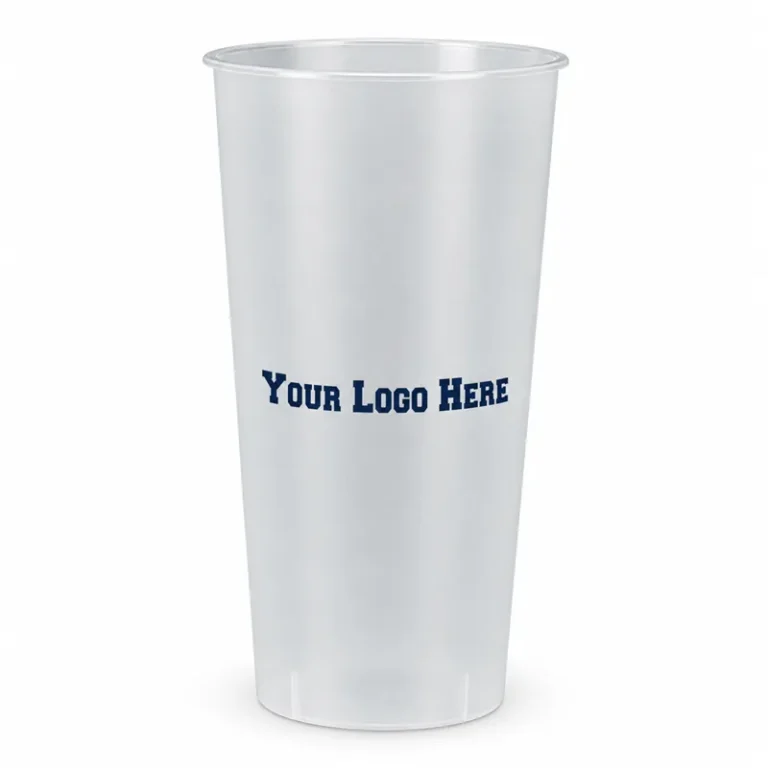 24oz Frosted PP Straight-Sided Cup