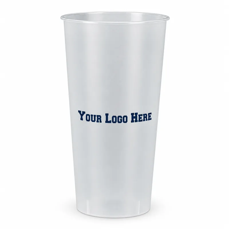 24oz Frosted PP Straight-Sided Cup