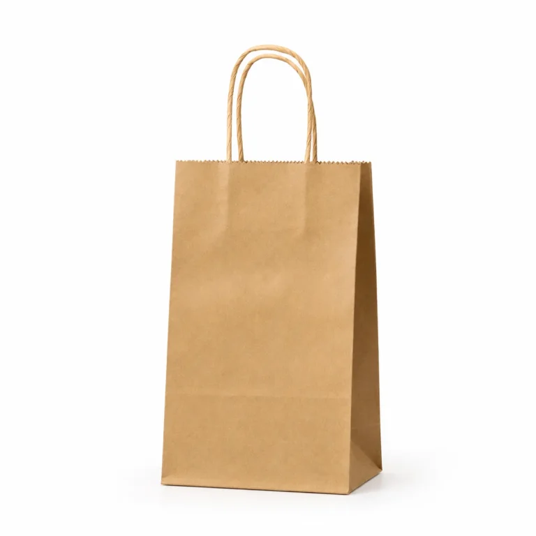 Kraft Single Cup Paper Bag
