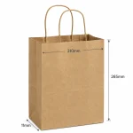 Kraft Two Cup Paper Bag