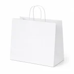 White Four Cup Paper Bag